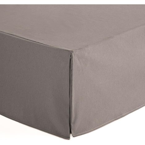 Housse de canapé 80 x 190/200 cm Housse sommier lit 80 cm - Couleur Grise (1/5)
