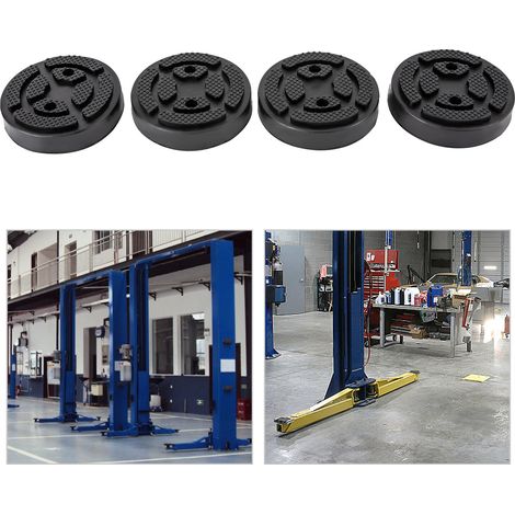 NUOVO set universale 4 pastiglie rotonde braccio sollevatore post per camion/auto, heavy duty per riparazione auto (1/5)
