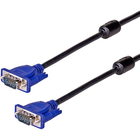 Akyga AK-AV-14 VGA-Kabel D-SUB-Kabel für Full HD SVGA-Computermonitore 5 m Stecker/Stecker (1/5)