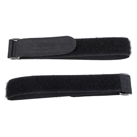 Sangles de Fixation en Nylon à Crochets et Boucles, Serrage Durables Polyvalentes pour Organisateur 11,8 Pouces - (1/5)