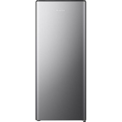 Refrigerador Hisense RR220D4BDE de una puerta, 165 L, clase E, plateado (1/5)