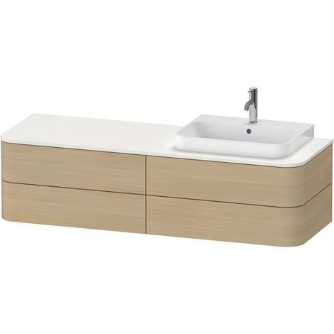 Duravit Happy D.2 Plus Konsolenwaschtischunterbau wandhängend, (1/5)