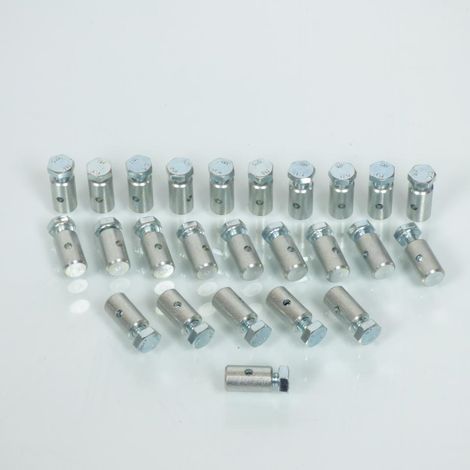 Lot de 25 serres câble de frein à vis Ø7mm x 12.5mm 00424000-025 (1/3)