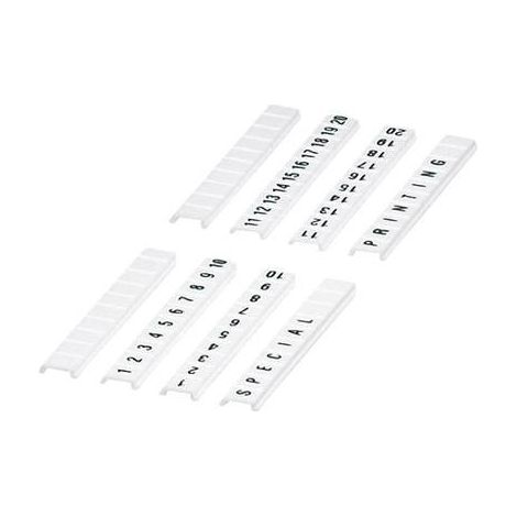 Phoenix Contact 0800271 Etichetta Adatto per (dettagli): Larghezza morsetto 5,2 mm Bianco 1 pz.