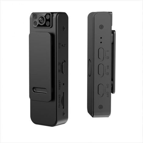 Mini Enregistreur Vidéo Portable WiFi 1080p, Caméra Stylo Espion avec Objectif Rotatif 180° (1/4)