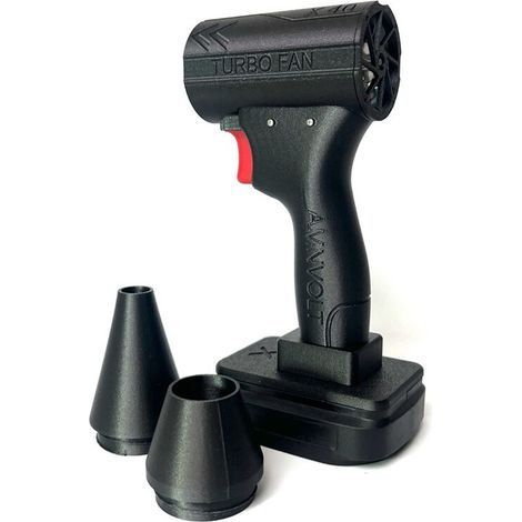 AMNVOLT X40 Violent Turbo Jet Fan Moteur Sans Balais de 40 mm Fonctionne avec la Batterie au Lithium 18-21 V pour le Nettoyage des Feuilles (1/2)