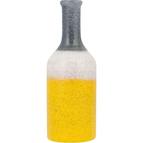 Dekovase LARNACA Steinzeug 36 cm Bunt