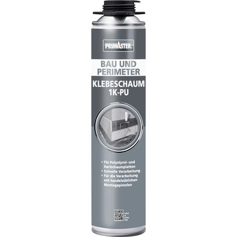 Primaster Bau- & Perimeter Klebeschaum 1K-PU 750 ml Klebeschaum