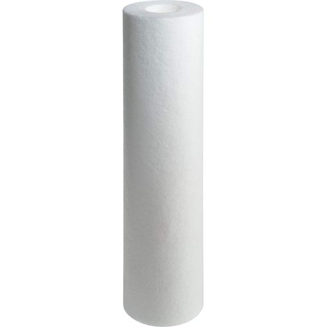Cartuccia di sedimenti da 50 micron per vetro standard da 10". Realizzata con materiali ad alte prestazioni. Facile installazione e manutenzione. Con la garanzia Bbagua. (1/5)