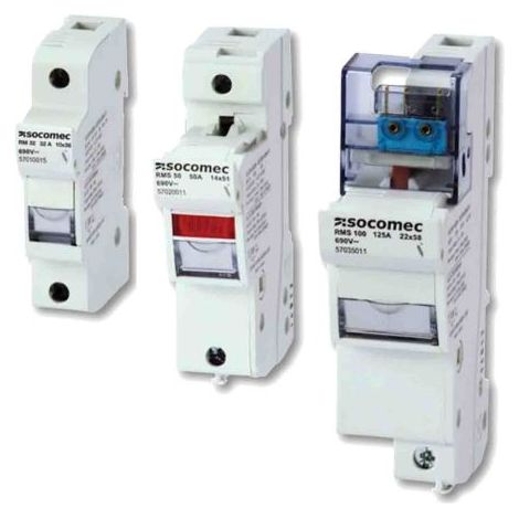 [JAMAIS UTILISÉ] Sectionneur à fusible 50A 3 à fusibles, taille de fusible 14 x 51mm RMS ( 1 )
