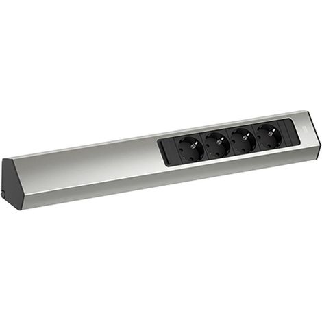 Bachmann Casia 2 multipresa acciaio inox 4 prese