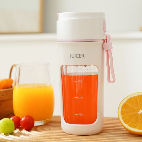 Mélangeur Portable Rechargeable USB Petit Extracteur de Jus Électrique Maison Tasse à Jus de Fruits (1/5)