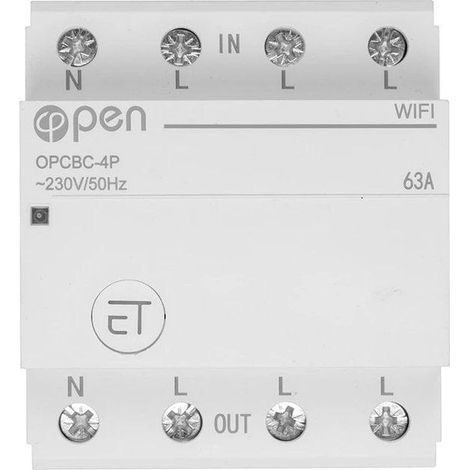 Interruptor inteligente Wi-Fi Sonoff 16 kW 63A (1/2)