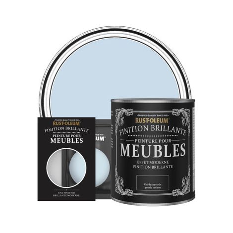Peinture pour Meubles Brillante - Ciel Bleu (1/2)