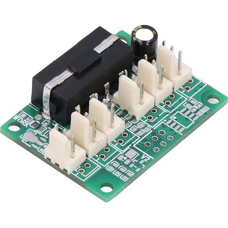 Contrôleur de vitesse réglable pour ventilateurs 2K-50KHZ, 3 broches 2510, 12V, pour boîtier industriel d'ordinateur (1/5)