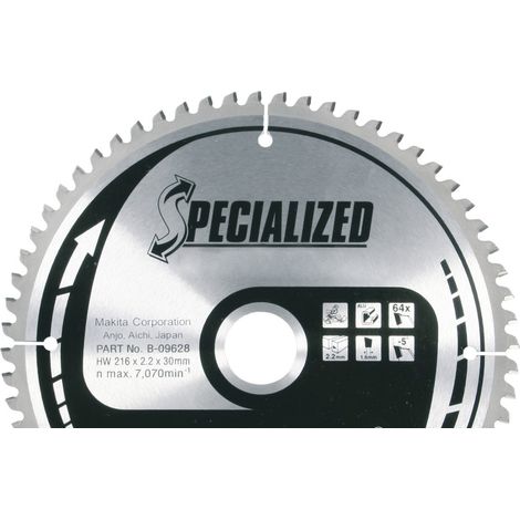 A-87579 Disco per sega circolare, Standard T.C.T, 305 x 25,4 mm, 76 D
