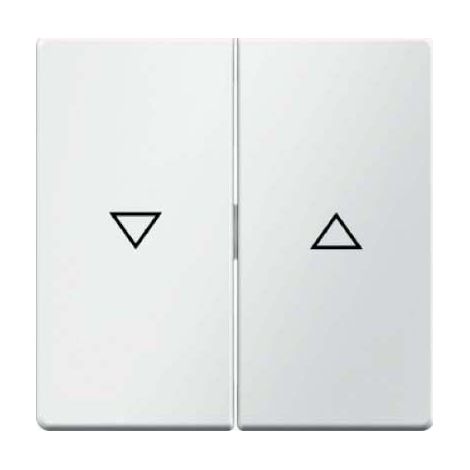 BERKER 16256089 WIPPEN MIT AUFDRUCK SYMBOL PFEIL BERKER Q.1 POLARWEIß, SAMT