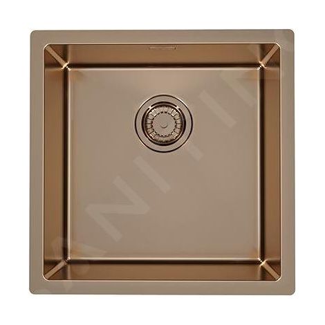 Alveus Quadrix Monarch - Évier 450x450 mm, copper 1122689 (1/5)