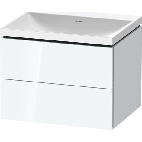 Duravit L-Cube conjunto en c suspendido, 2 cajones, sin