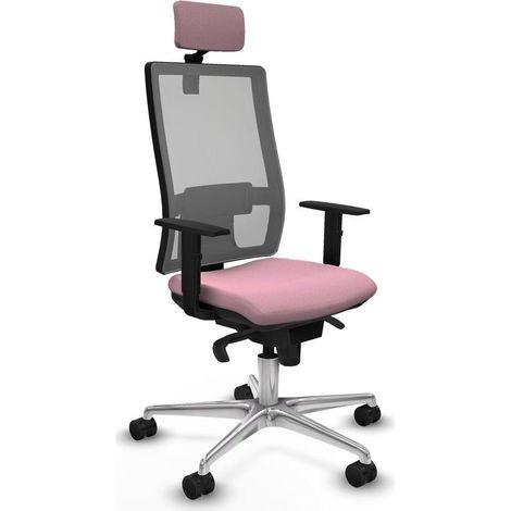 Piqueras et Crespo 1D086N2 Chaise de bureau rose (1/3)