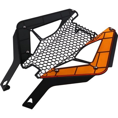 Applicable to KTM 2024-2025 DUKE1390 and DUKE990 models: Headlight mesh/protective cover.