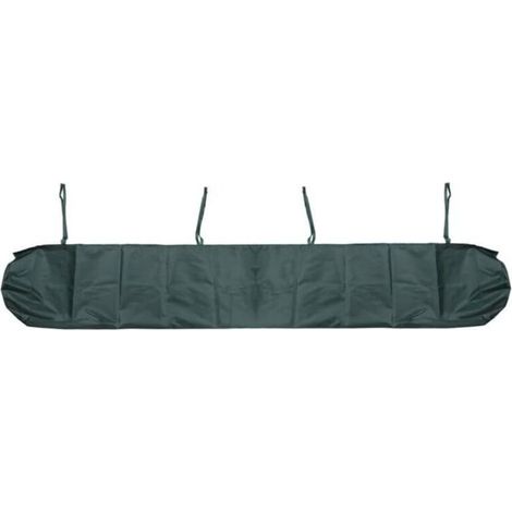Housse de protection pour auvent vert 300 x 27 cm, 1 housse imperméable pour auvent, protection anti-poussière pour extérieur (1/5)