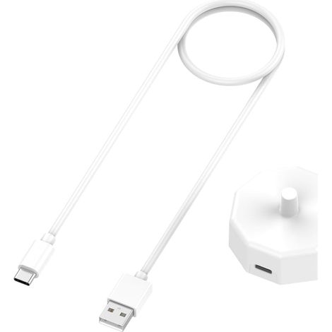 Station de recharge USB-C à induction pour le voyage, compatible avec les brosses à dents électriques Braun Oral-B Pro/Smart/Kids/Vitality Pro/Genius X/iO 6, 5 et 4 (1/5)