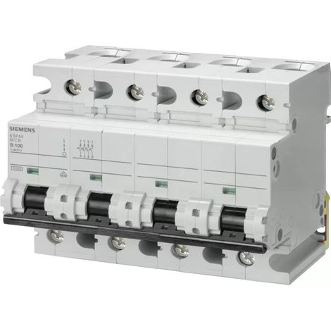 Siemens Automatischer magnetothermischer Schutzschalter 5SP4492-7 4P 125A Typ C (1/2)