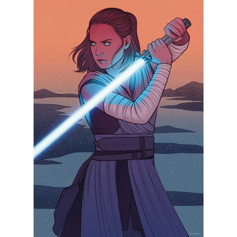 Poster d'Art - Star Wars - Rey Skywalker - 50 x 40 cm (1/3)
