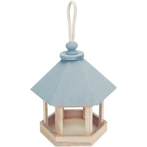 Nouvelle mangeoire à oiseaux transparente en bois pour cage d’oiseau – modèle 2 (1/4)