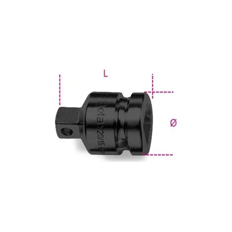 3/4 beta 728/15 raccord de douille de machine