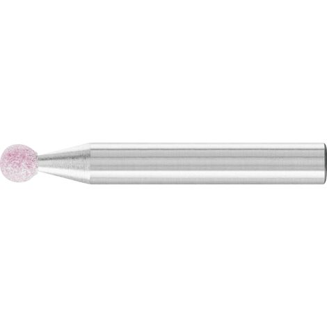 PFERD TOOLS STEEL EDGE Schleifstift Kugel Ø 5x5 mm Schaft-Ø 6 mm A60 für Stahl- und Stahlguss 10 Stk
