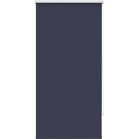 Maison Exclusive - Tenda a rullo oscurante 64,4x120 cm Larghezza tessuto 60 cm Blu marino