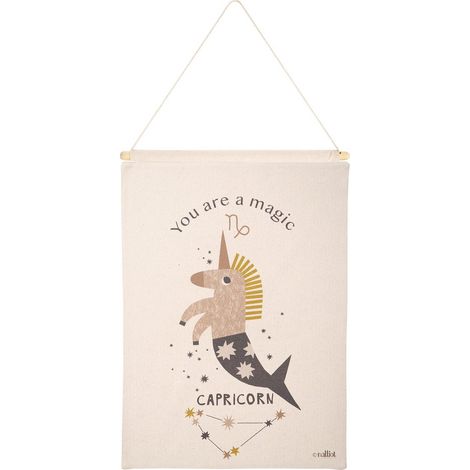 Décoration Murale Enfant Signe Astrologique Capricorne avec Pochette Cadeau Réutilisable - PANGIVO (1/4)
