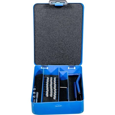Kit de Réparation de Filets M5 x 0,8 - 29 pcs - Acier, Réparation Précise et Durable, Pro - D-Work (1/5)