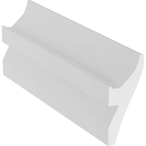 Cornicione per soffitto L290 x H12 cm in Polistirene Bianco - Lotto di 3 - ROMONA (1/5)