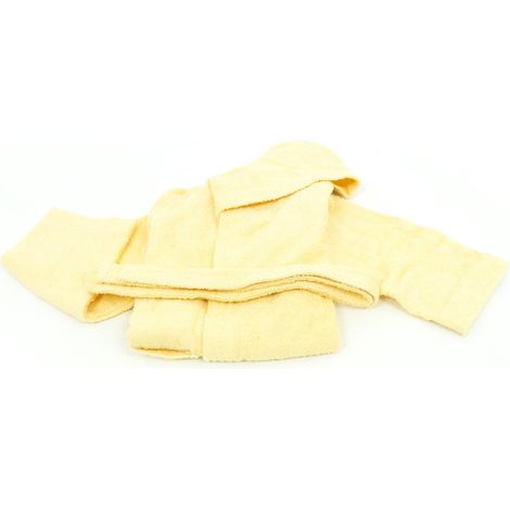 Accappatoio Per Bambini In Spugna Modello Children Colore Giallo, misura12 AnnicoloreGiallo