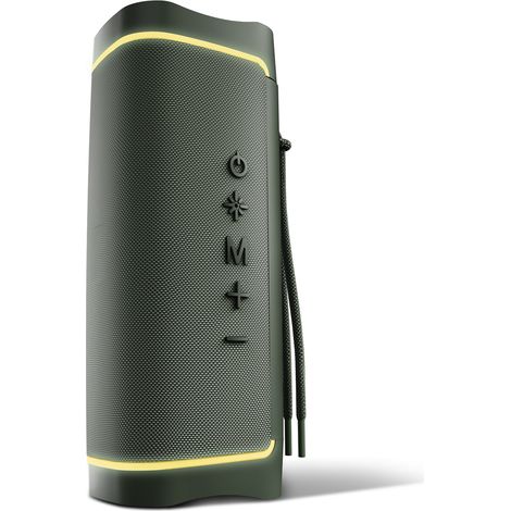 Energy Sistem Yume ECO - Enceinte Bluetooth® (Plastique 100 % recyclé, 15 W, résistante à l’eau IPX6) – Vert (1/4)
