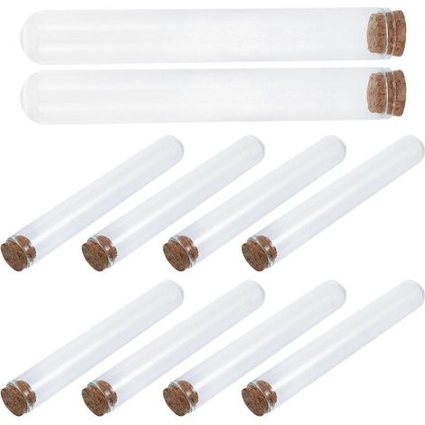 Boîte à allumettes en verre transparent pour le rangement, lot de 10. (1/5)