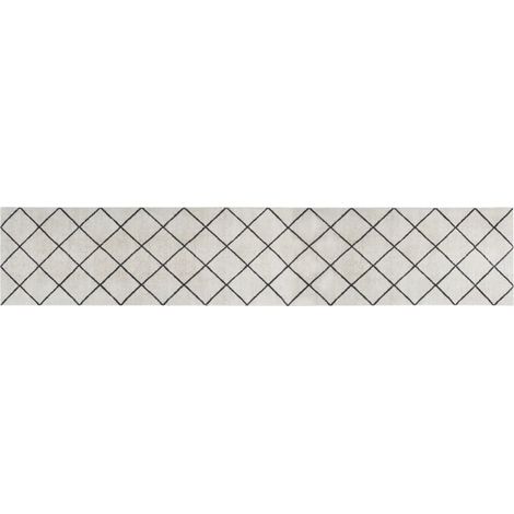 Maison Exclusive - Küchenteppich Waschbar Quadrat 60x300 cm Samt
