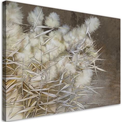 Quadro su tela, Cane Boho Grass - 90x60 (1/5)
