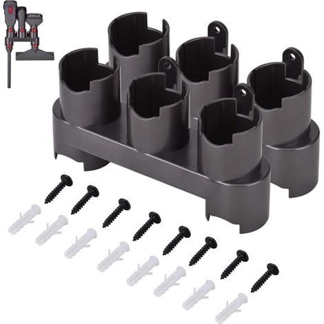 AMXCNOY 2er-Pack Zubehörhalter für Dyson V7 V8 V10 V11, Wandhalterung für Ersatzteile (1/4)