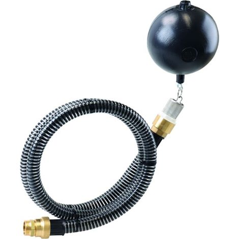 Tuyau d&39aspiration TIP - 2 m, avec flotteur à bille et clapet de pied, retrait flottant, 31018 (1/2)