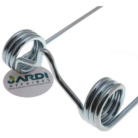 Jardiaffaires – Dent de rechange pour scarificateur tracté – Acier ressort – Retire les plantes traçantes – Lot de 20 dents pour remise en état