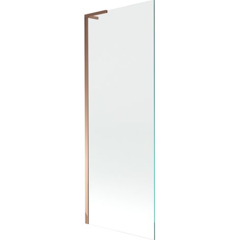 Mexen Next L pare-douche 1-pan 70 x 150 cm, transparent, or rose - 895-070-000-03-00-60 (1/5)