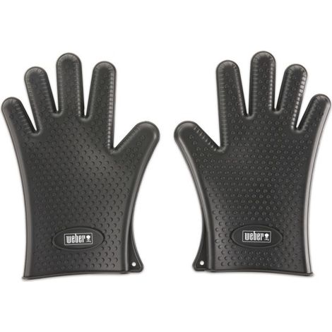 Guanti barbecue in silicone Weber taglia L