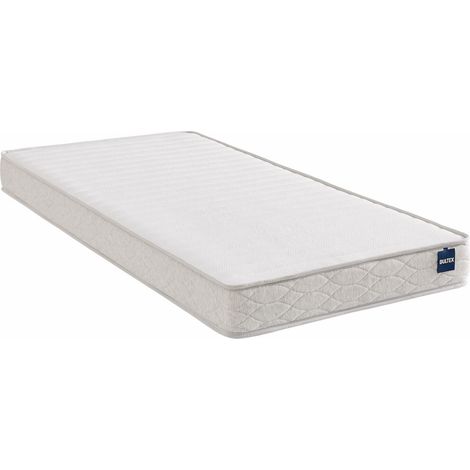 Matelas enfant 90x200 – Mousse Bultex primo – Accueil dynamique – Fermeté ferme – Réversible – Tissu stretch 100% polyester (1/5)
