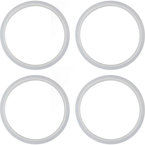 Lot de 4 joints d'étanchéité en silicone résistant à la chaleur pour distillateur d'eau de 4 litres. Pièces de rechange. (1/5)