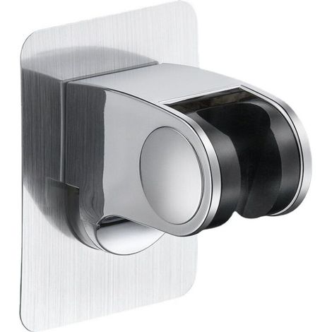 VURAHOME - Support de douche Support mural pour douchette, chromé, angle d'inclinaison réglable de (1/5)