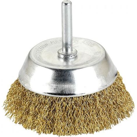 TZ10 BROSSE TASSE ONDULÉE AVEC TIGE 50MM (1/5)